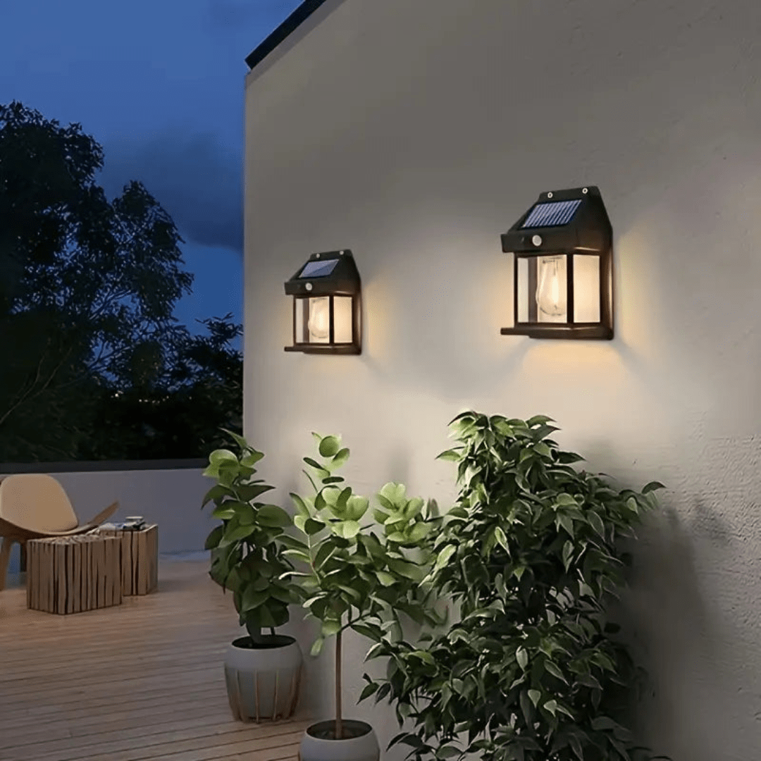 Solar Garden Lights with Motion Detection Waterproof