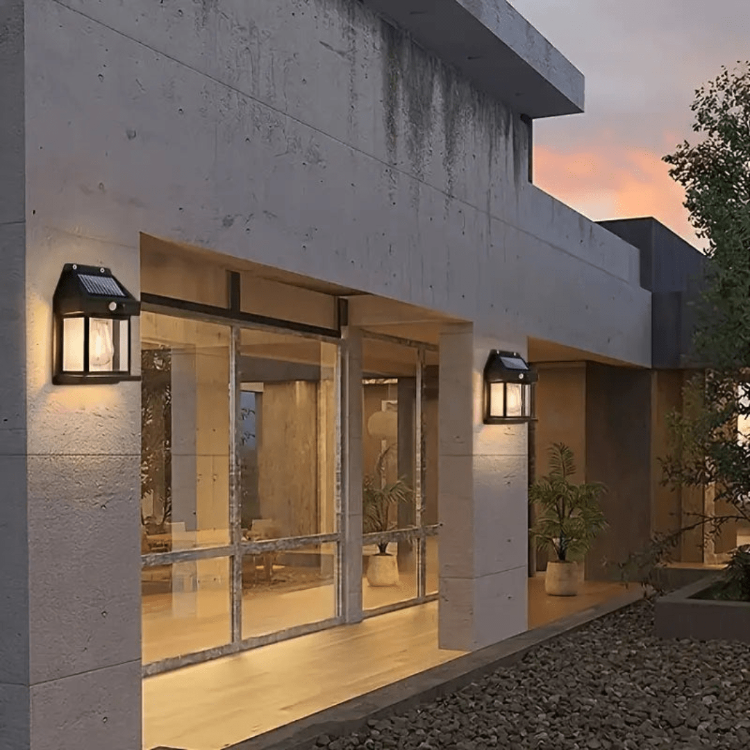 Solar Garden Lights with Motion Detection Waterproof