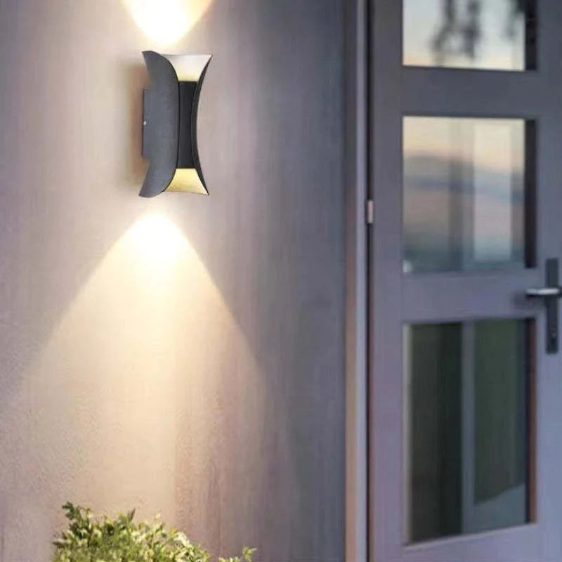Waterproof LED Wall Light IP65 Rated Outdoor Lighting