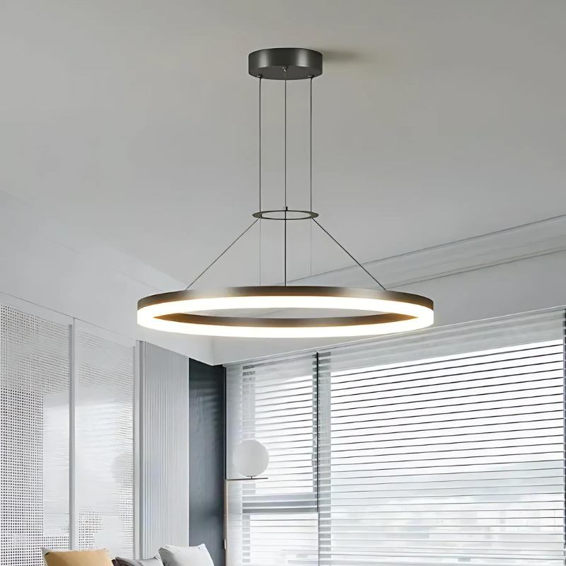 LED Pendelleuchte modern minimalistisch für Wohnzimmer und Küche, energieeffizient