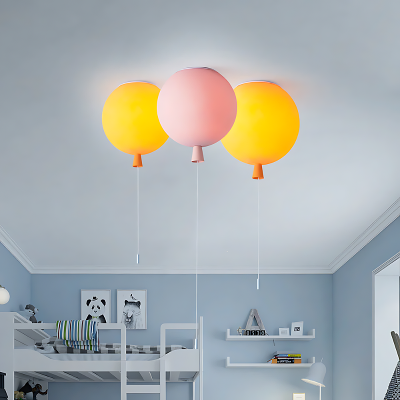 LED-Deckenleuchte für Kinderzimmer | Verspielt und farbenfroh Ballonlicht