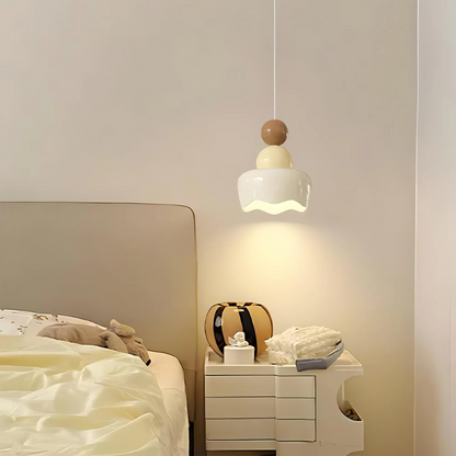 Pendelleuchte romantisch für Schlafzimmer warmes Licht stilvoll modern