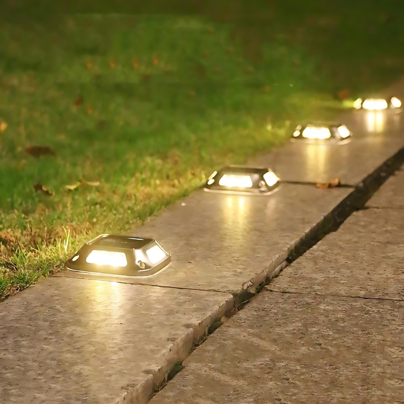 Nachhaltige Solar-Wegeleuchte für stilvolle Garten- und Terrassenbeleuchtung