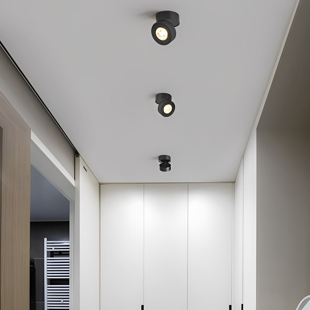 LED Downlight rund einstellbar für moderne Deckenbeleuchtung im Nordic Stil