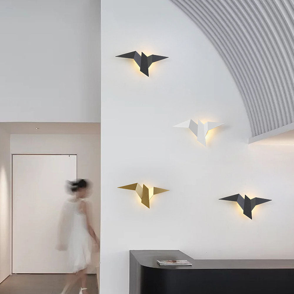 Bird Wall Lamp Iron Accent Light