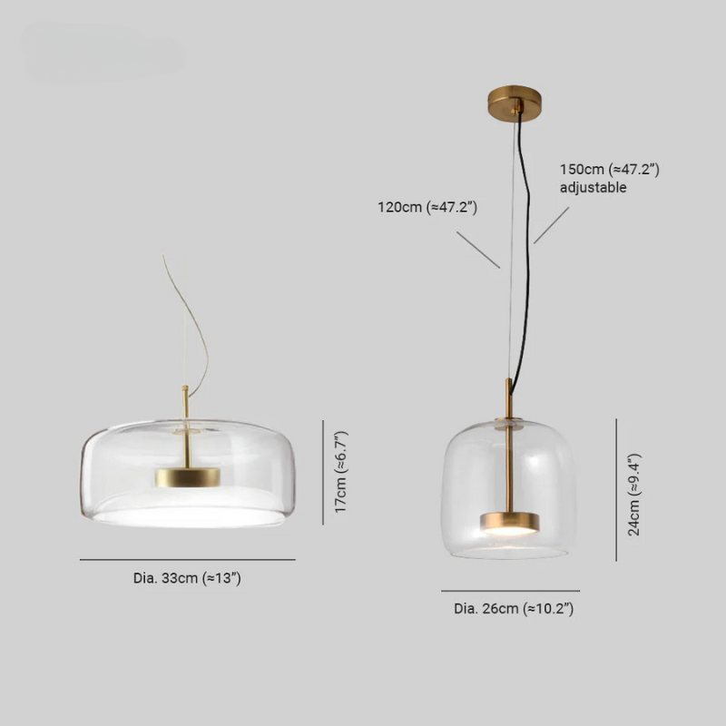 Retro LED Pendelleuchte für elegantes Wohndesign im Wohnzimmer und Büro