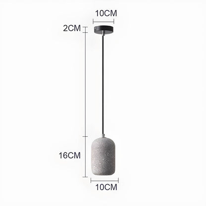 Industrielle Pendelleuchte aus robustem Material für Home & Office