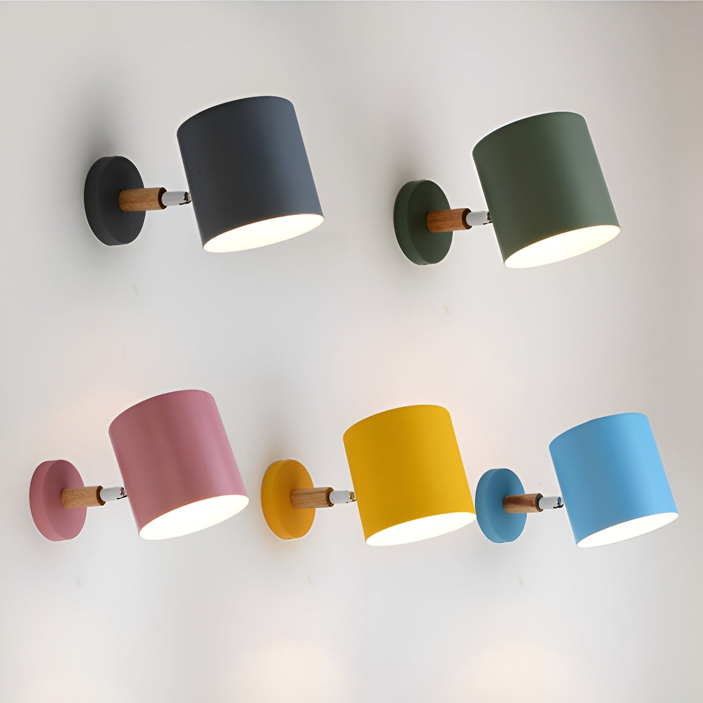 Nordic Wandlampe Pastell für stilvolle Beleuchtung im Wohn- und Arbeitsbereich