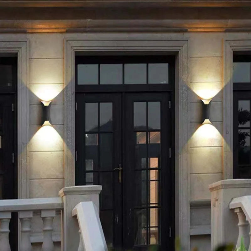 Waterproof LED Wall Light IP65 Rated Outdoor Lighting