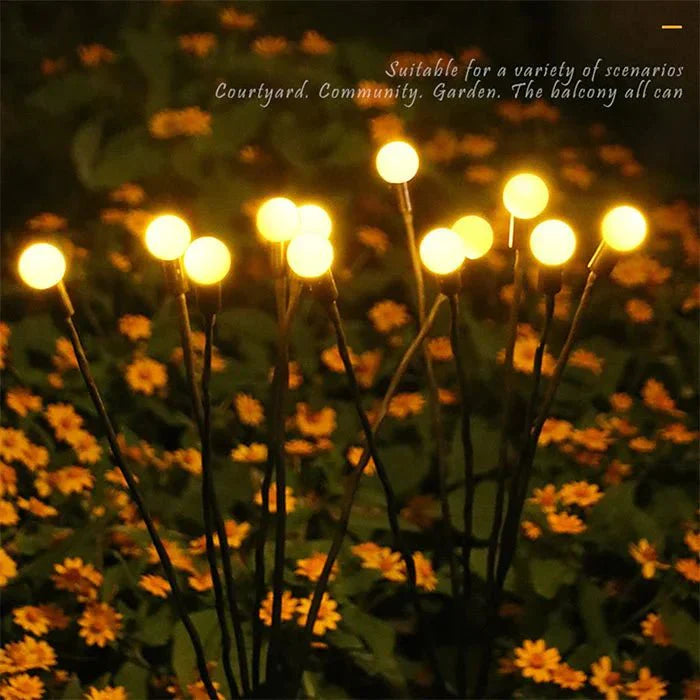 Solar LED Butterfly Garden Decor
