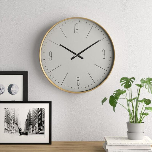 Minimalistische Wanduhr für modernes Wohnen und Bürogestaltung