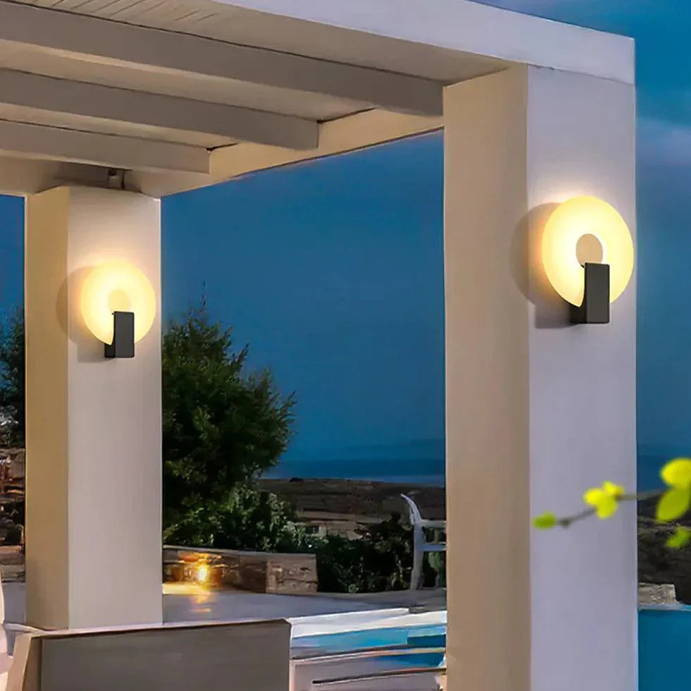 Solar-Powered Wall Lanterns for Outdoor Lighting