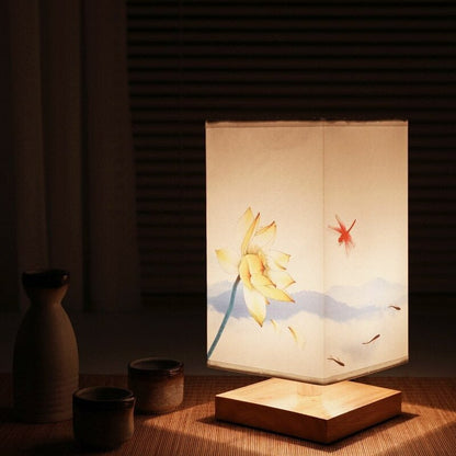 Japanisch-skandinavische Tischlampe für stilvolle Wohnräume und Büros