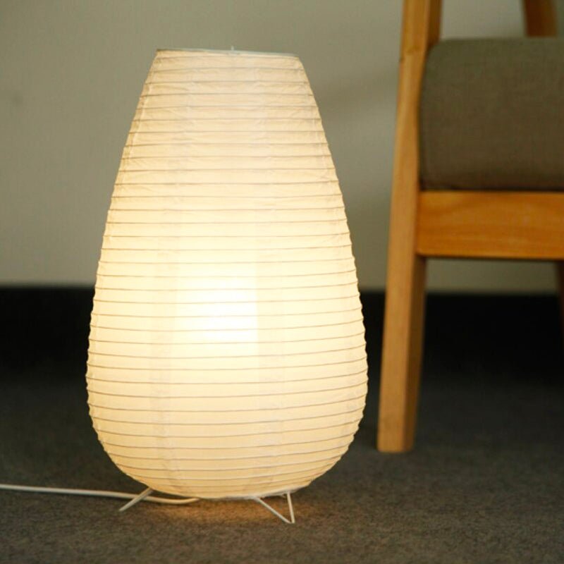 Japanische Papierlaterne Tischlampe für gemütliche Wohnräume und Büros