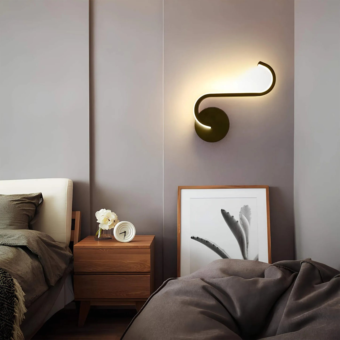 Wandlampe modern elegant für stilvolle Wohn- und Büroumgebungen