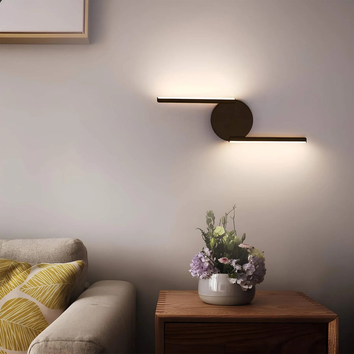 Wandlampe modern elegant für stilvolle Wohn- und Büroumgebungen