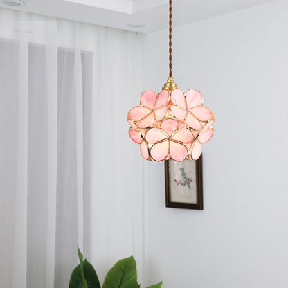 Blumendeckenlampe für elegantes Wohndesign | Ideal für Zuhause und Büro