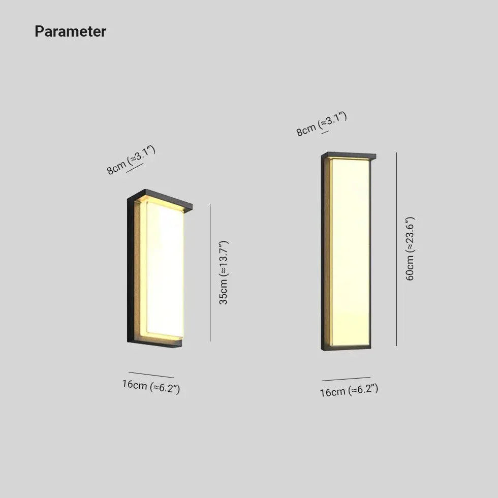 Solar-Powered Outdoor Wall Lanterns for Garden Lighting